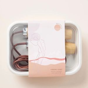 🆕 Daily Practice by Anthropologie Strong Start Leather Jump Rope